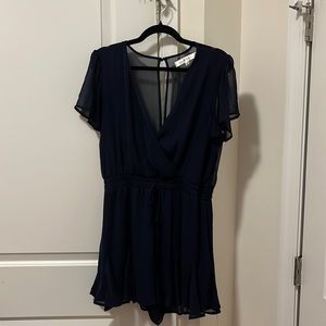 Blue party flowy party romper from Nordstrom
